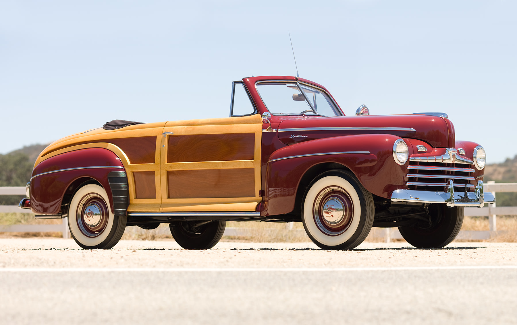 1946 Ford Super Deluxe Sportsman Convertible Gooding Christie’s
